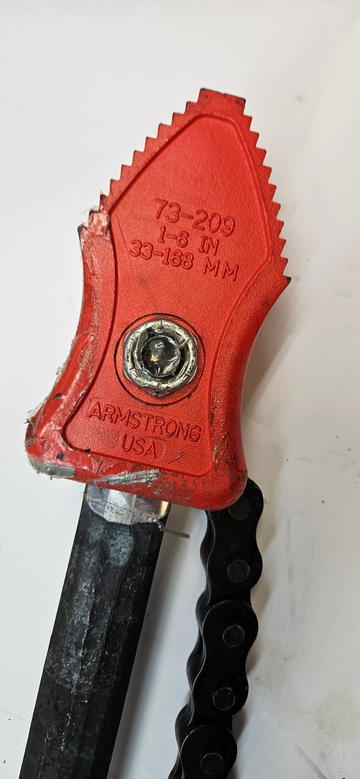 ARMSTRONG CHAIN TONG 73-209 1-6 IN 33-168 MM