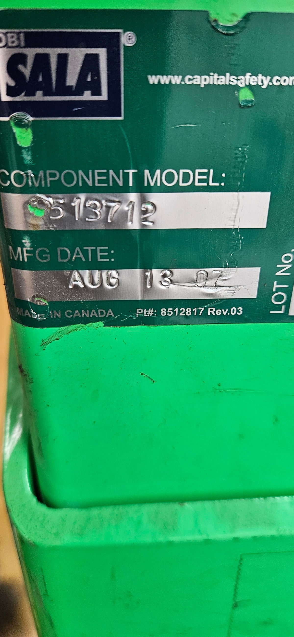 DBI SALA ADVANCED CONFINED SPACE PORTABLE FALL ARREST POST 8516840