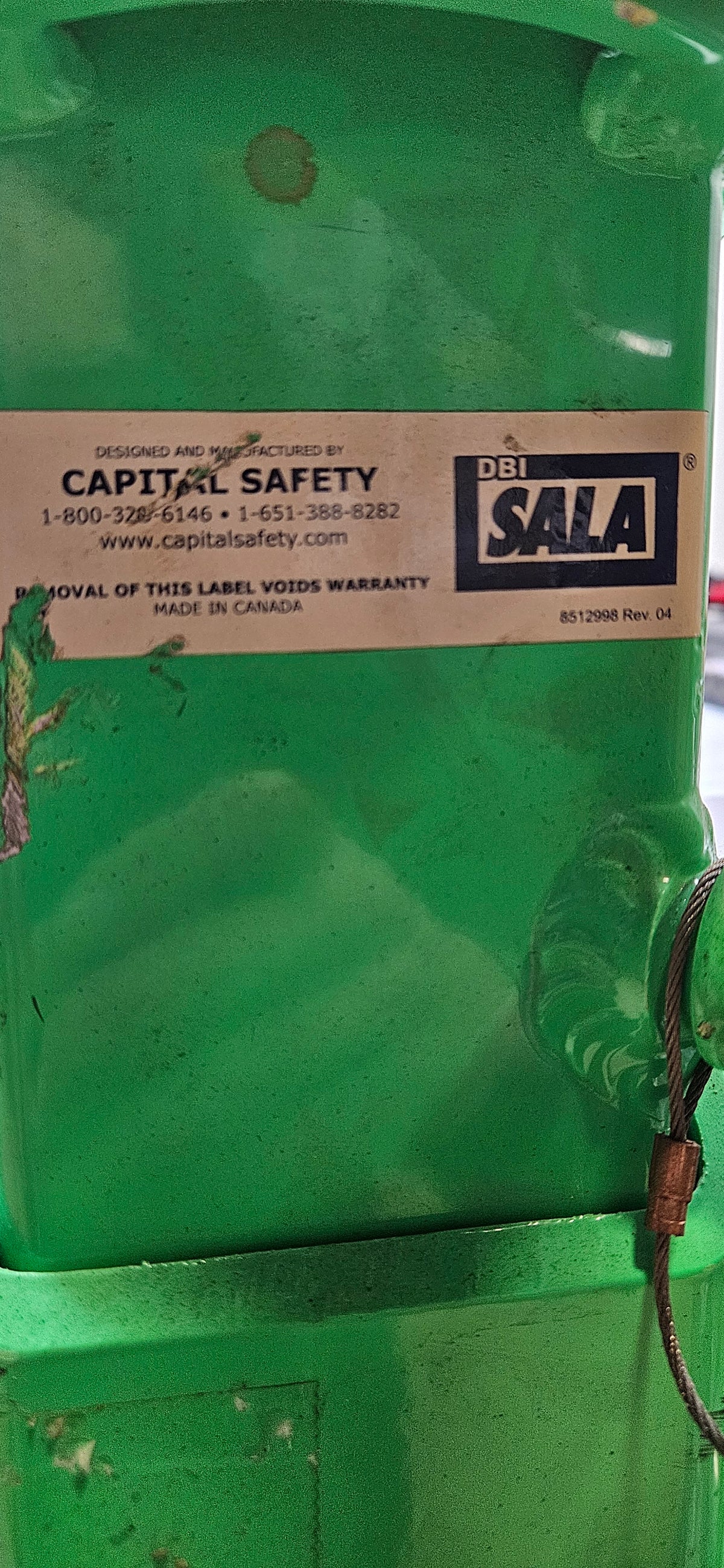 DBI SALA ADVANCED CONFINED SPACE PORTABLE FALL ARREST POST 8516840