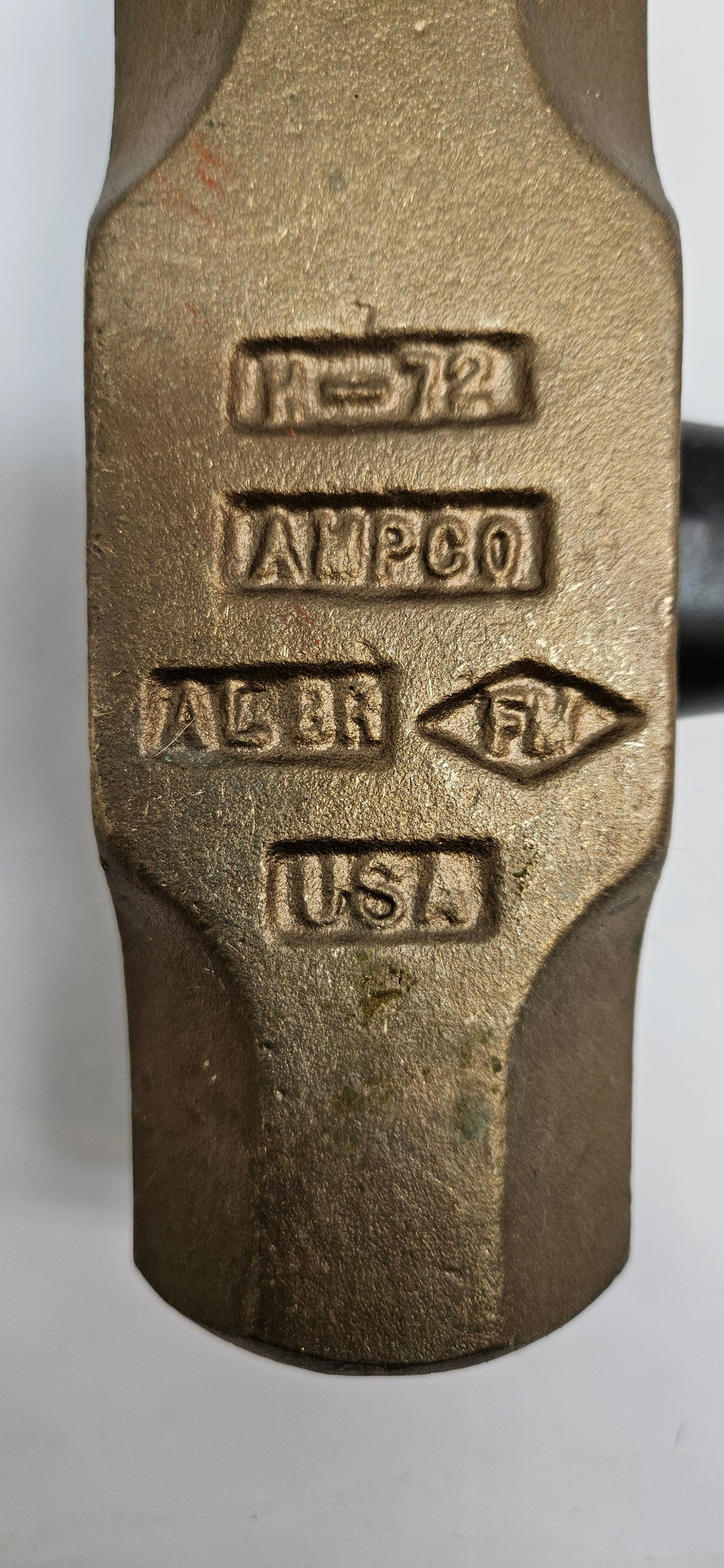 AMPCO H-72 NON-SPARKING NON-MAGNETIC CORROSION RESISTANT SLEDGEHAMMER 33" OAL