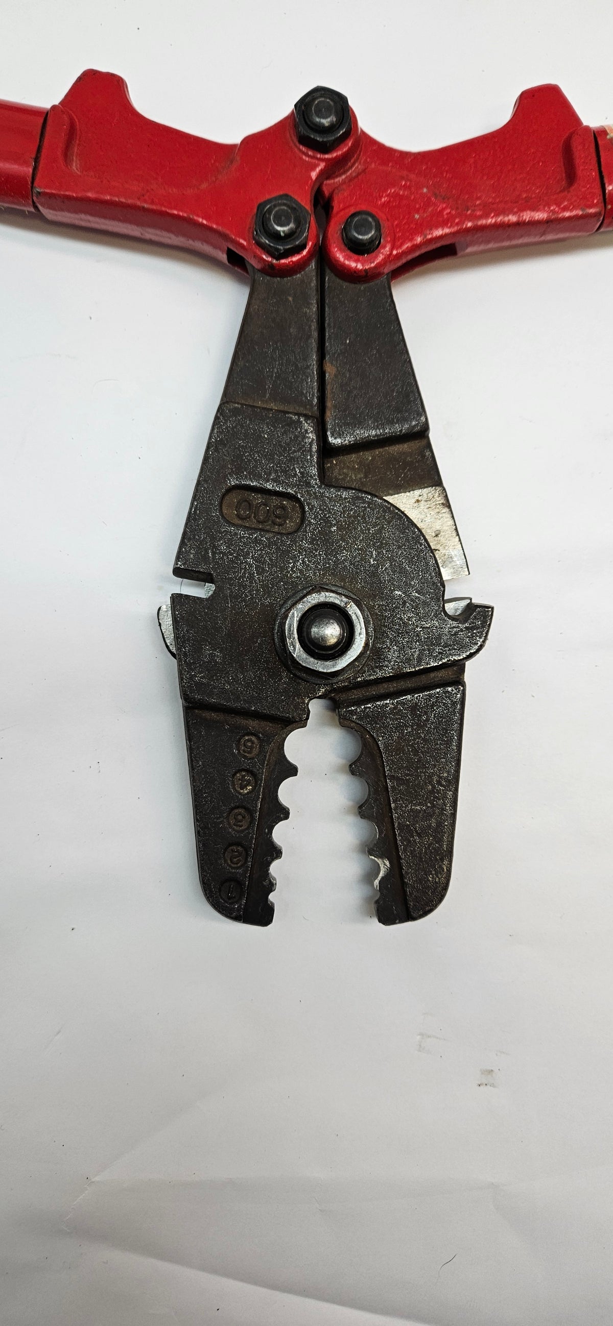 TOLEDO 316008 600MM 5 HOLE HEAVY DUTY CUTTING, CRIMPING & SWAGING TOOL