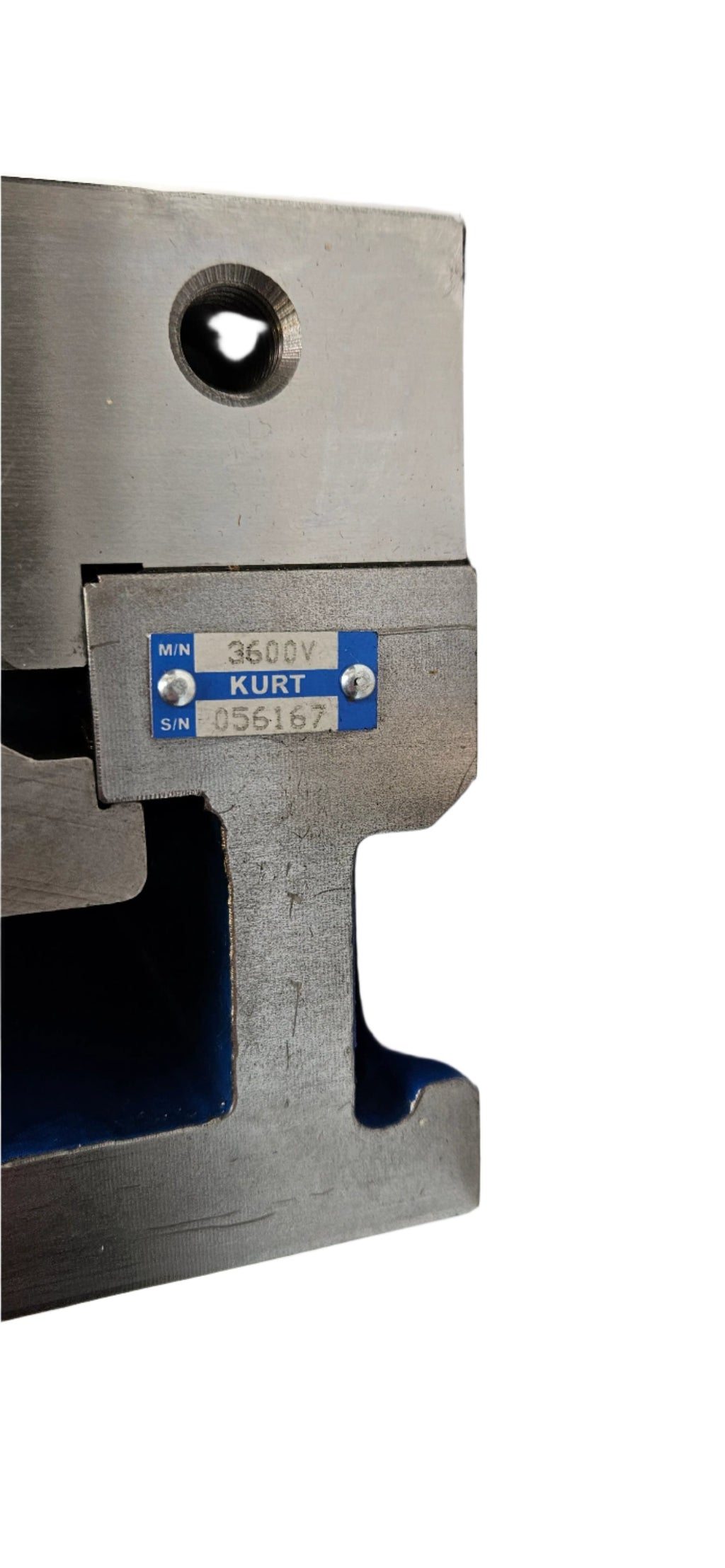 KURT WORKHOLDING 3600V VERSATILELOCK 6" JAW WIDTH, 6" JAW OPENING MODULAR MACHINE VISE