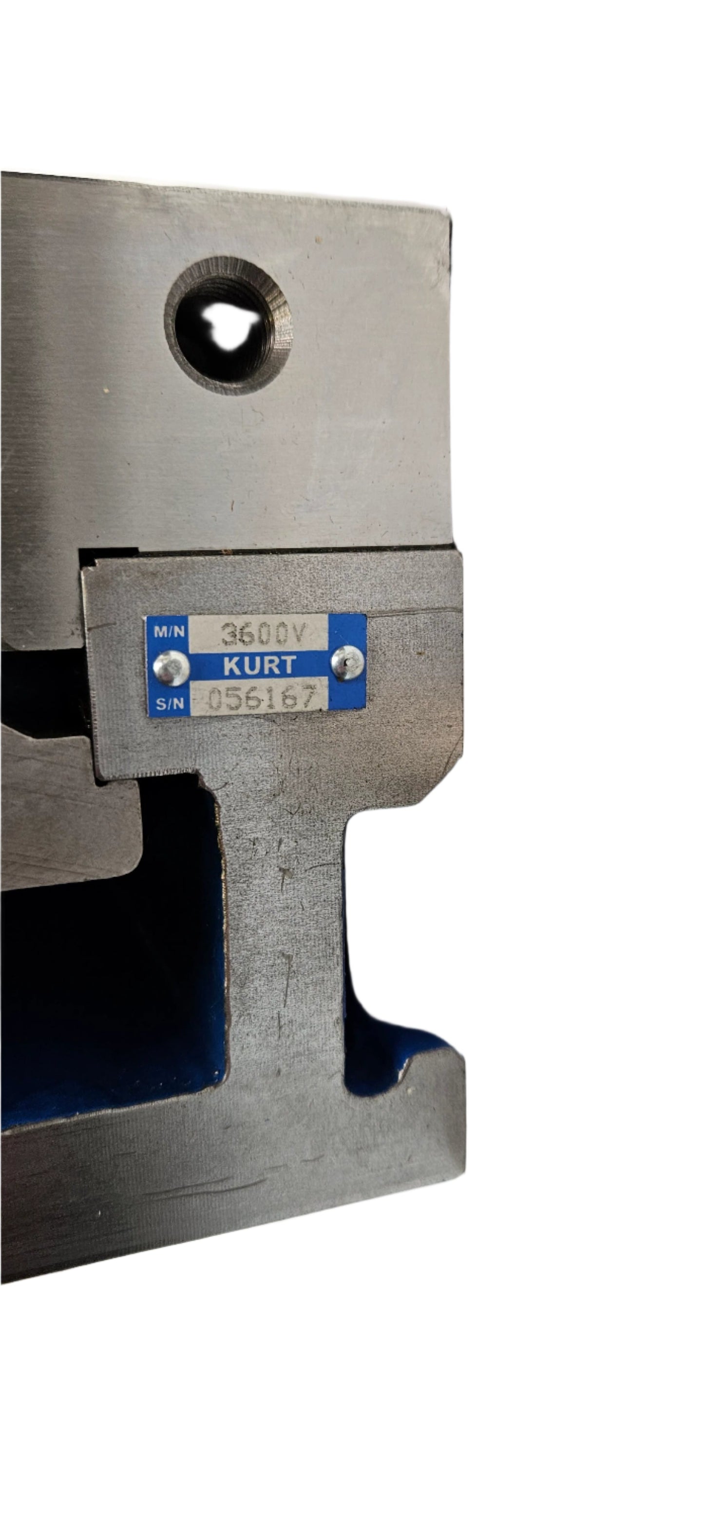 KURT WORKHOLDING 3600V VERSATILELOCK 6" JAW WIDTH, 6" JAW OPENING MODULAR MACHINE VISE
