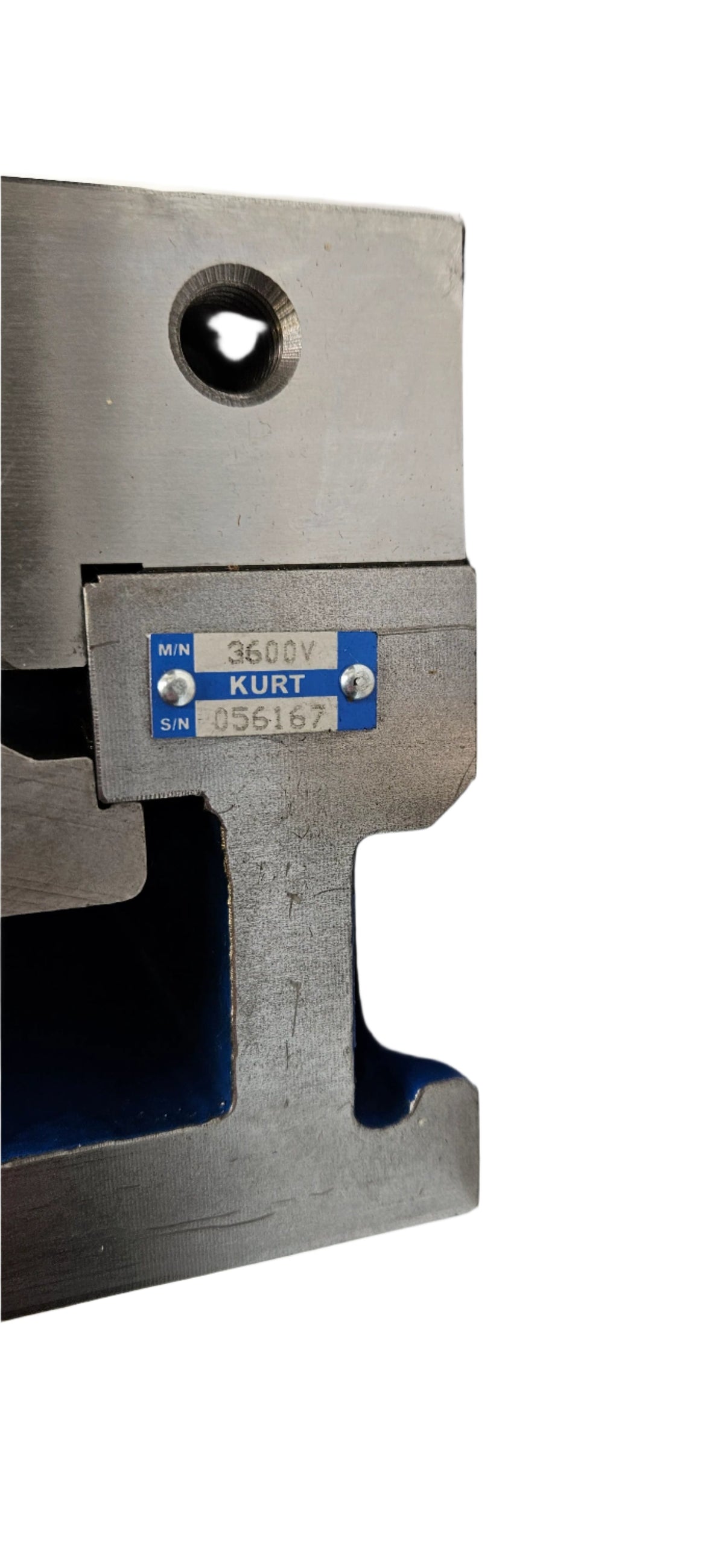 KURT WORKHOLDING 3600V VERSATILELOCK 6" JAW WIDTH, 6" JAW OPENING MODULAR MACHINE VISE
