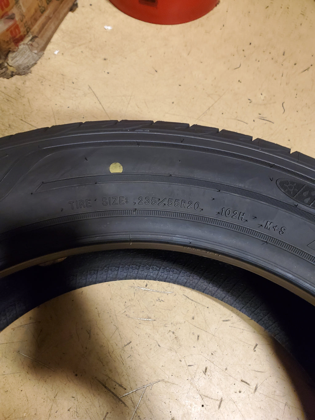 GOODYEAR ASSURANCE WEATHERREADY BSW P 235 55 20 102H ALL WEATHER TIRE 767884537