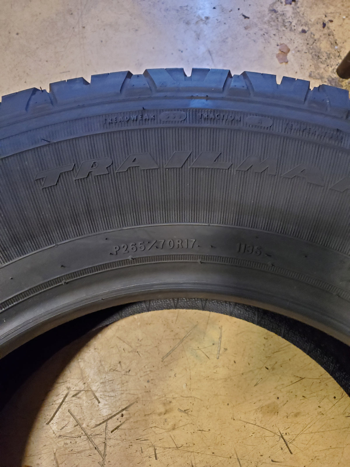 GOODYEAR WRANGLER TRAILMARK OWL P 265 70 17 113S ALL TERRAIN TIRE 336422727