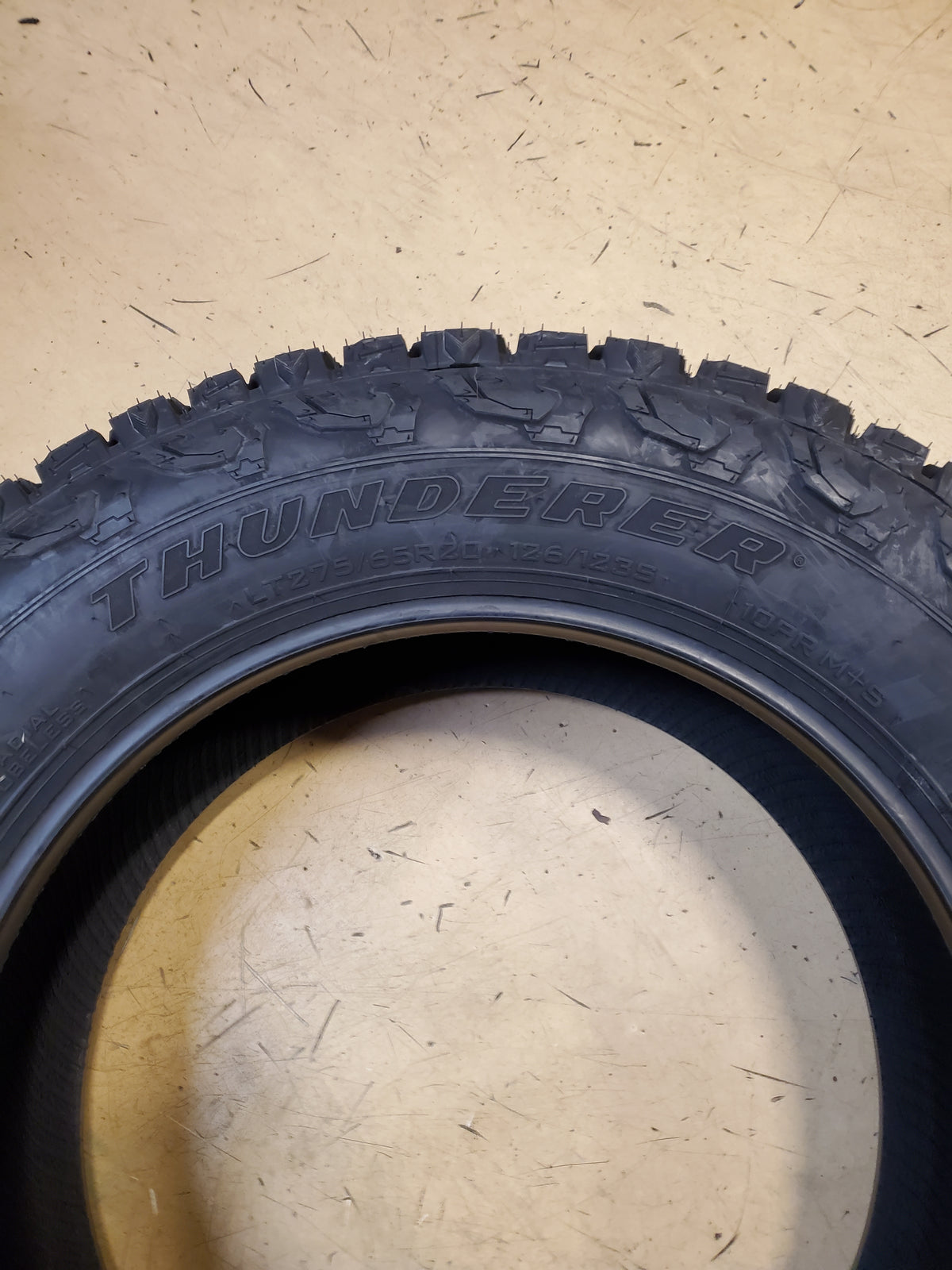 THUNDERER RANGER ATR BSW LT 275 65 20 126/123S ALL TERRAIN TIRE TH1077