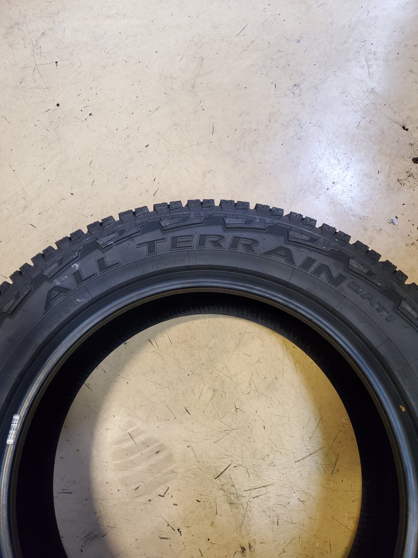 DEXTERO ALL TERRAIN DAT1 BSW P 275 55 20 111H TERRAIN TIRE 100UAY608