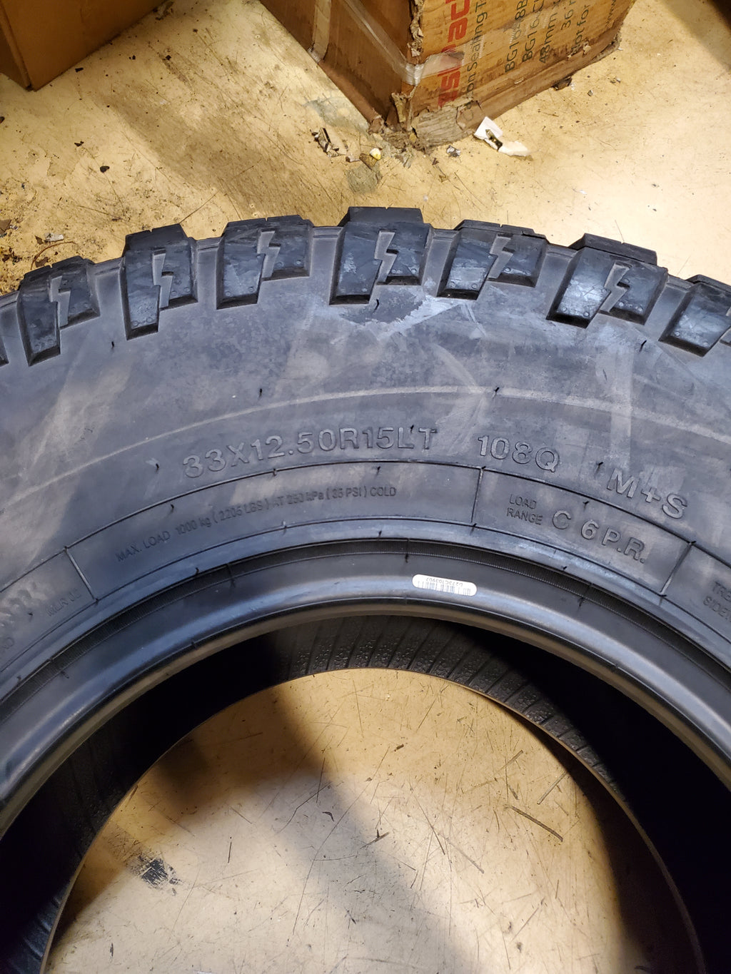 WESTLAKE RADIAL SL376 M/T BSW LT 33 12.50 15 108Q 6PLY MUD TIRE 22228005