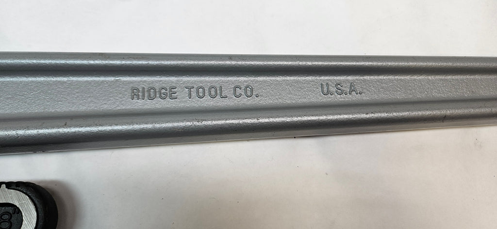 RIDGID 31115 #848 STRAIGHT PIPE RIDGID 48 IN. ALUMINUM STRAIGHT PIPE WRENCH, 6 IN. PIPE CAPACITY