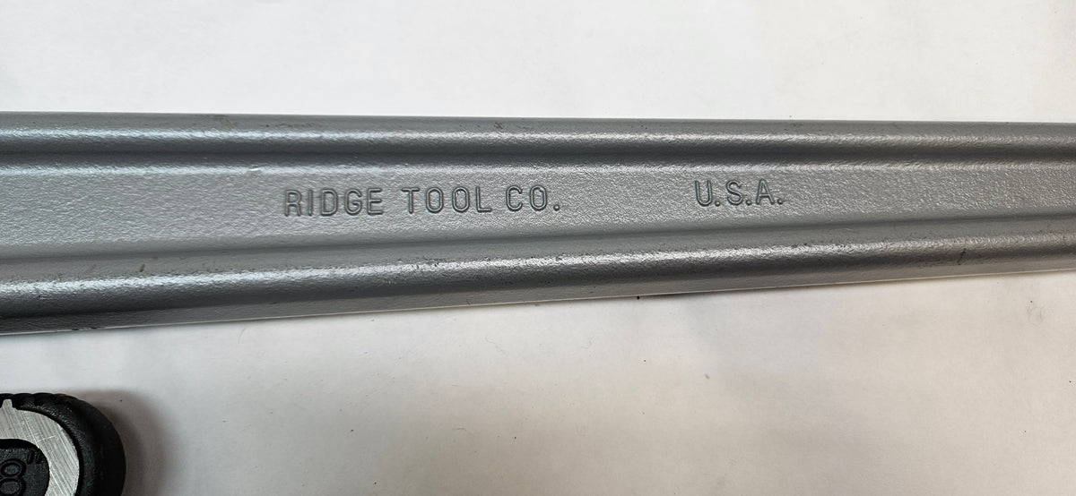 RIDGID 31115 #848 STRAIGHT PIPE RIDGID 48 IN. ALUMINUM STRAIGHT PIPE WRENCH, 6 IN. PIPE CAPACITY