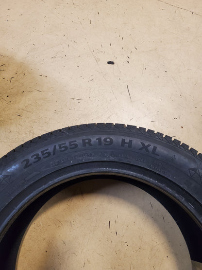 2 CONTINENTAL VIKINGCONTACT 7 BSW P 235/55R19 105H XL WINTER TIRE 0345397