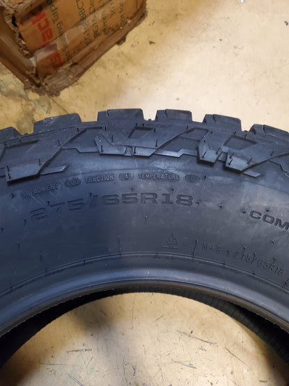 MICKEY THOMPSON BAJA BOSS A/T BSW P 275 65 18 116T ALL TERRAIN TIRE 340010003