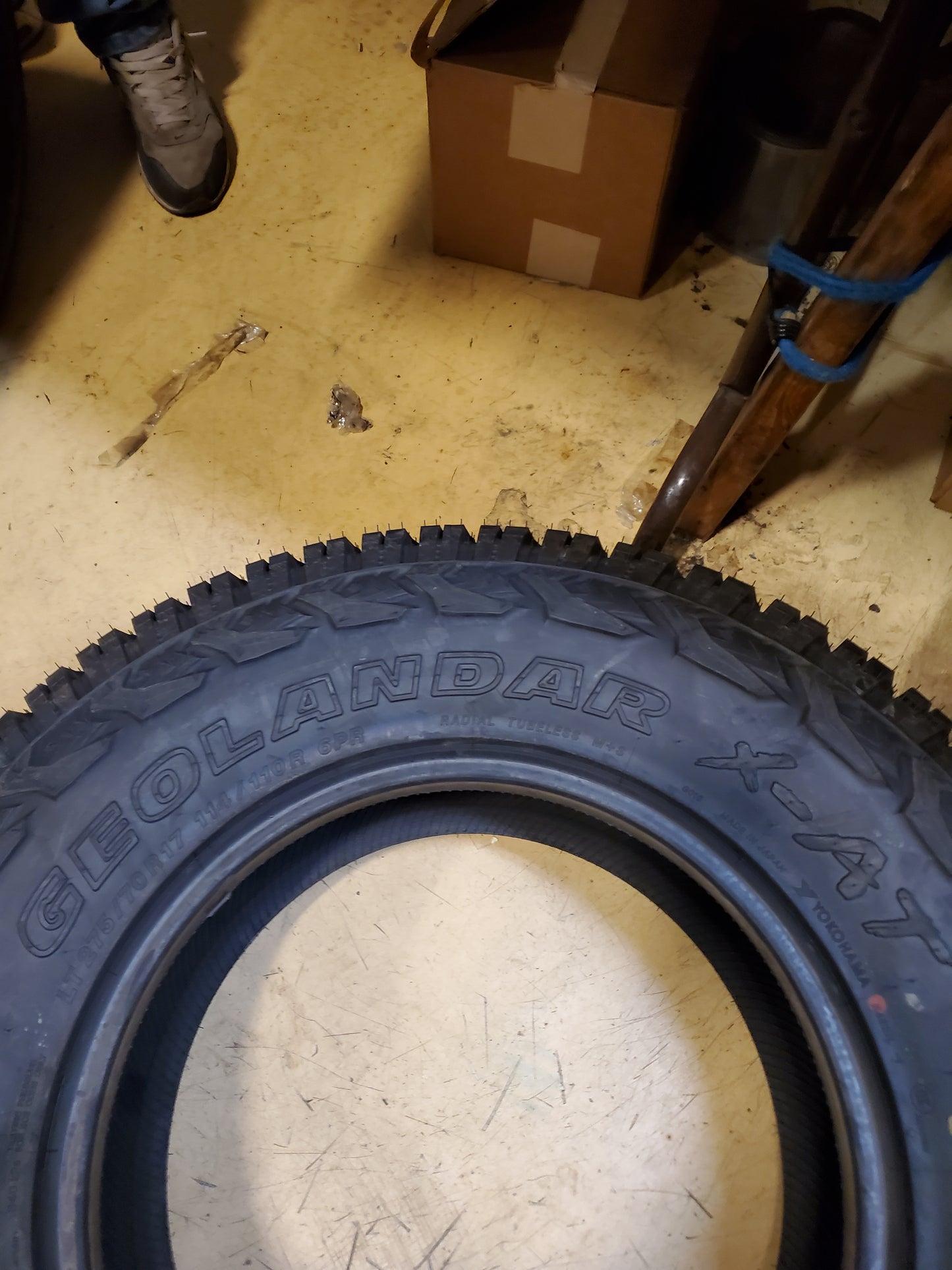 YOKOHAMA GEOLANDAR X-AT BSW LT 275 70 17 114/110R 6PLY ALL TERRAIN TIRE 110116061