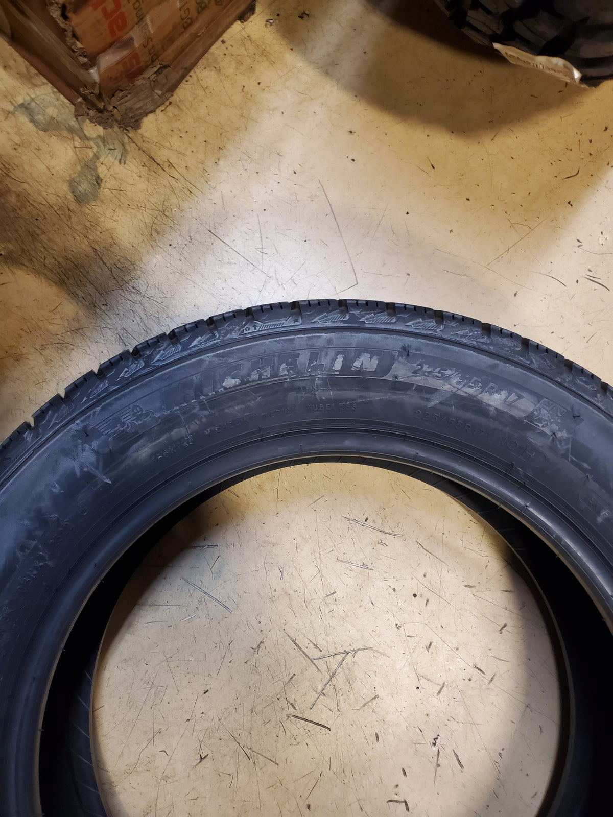 2 MICHELIN X-ICE SNOW BSW P 225 55 17 101H XL WINTER TIRE 33278
