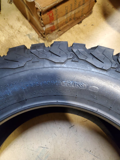 BFGOODRICH ALL-TERRAIN T/A KO2 RWL LT 285 60 18 118/115S TIRE 99506