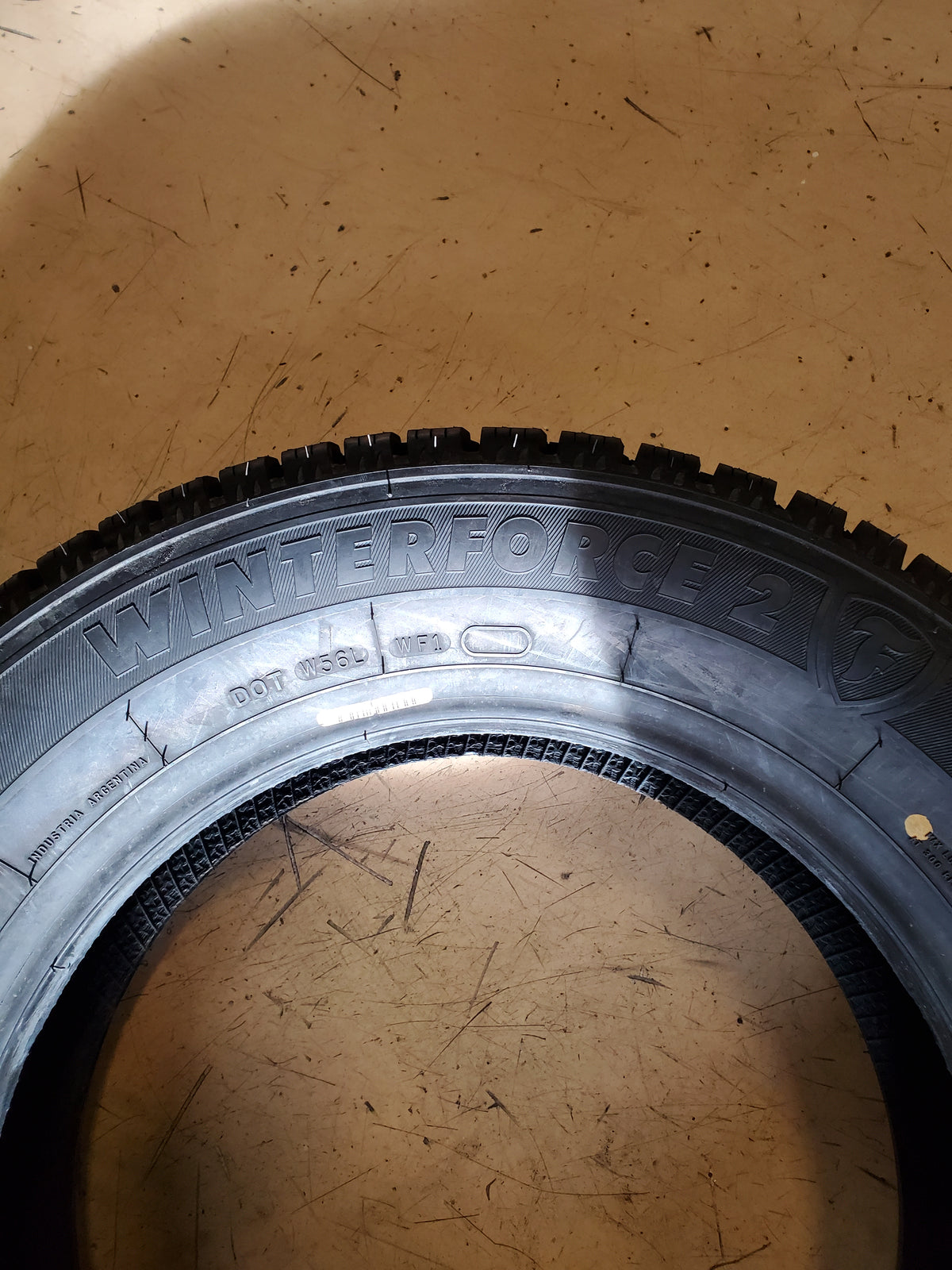 NOS FIRESTONE WINTERFORCE 2 BSW P 185 65 14 86S WINTER TIRE 148691