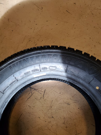 NOS FIRESTONE WINTERFORCE 2 BSW P 185 65 14 86S WINTER TIRE 148691