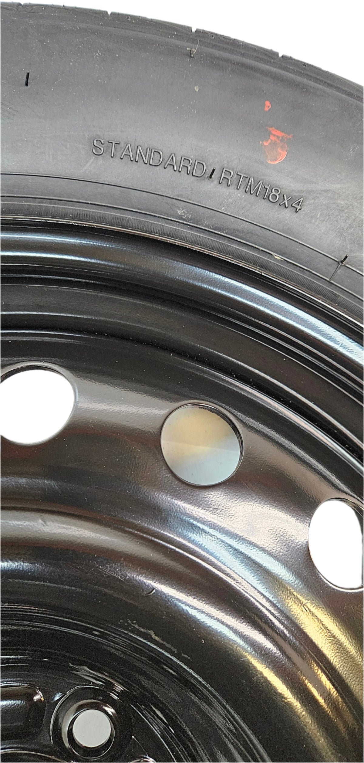 BR-507-01 SPARE TIRE TO FIT 2017-2025 TESLA MODEL 3 INCL. PERFORMANCE MODELS WITH TIRE CHANGING KIT PLUS STORAGE CASE