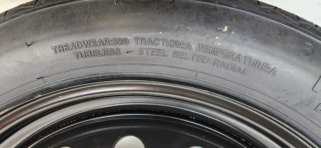 BR-507-01 SPARE TIRE TO FIT 2017-2025 TESLA MODEL 3 INCL. PERFORMANCE MODELS WITH TIRE CHANGING KIT PLUS STORAGE CASE