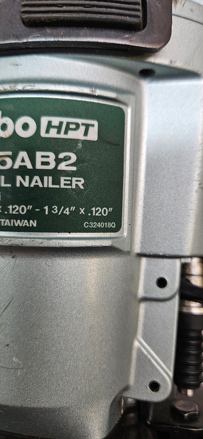METABO HPT NV45AB2 COIL ROOFING NAILER, 7/8" TO 1-3/4" (ITEM A)