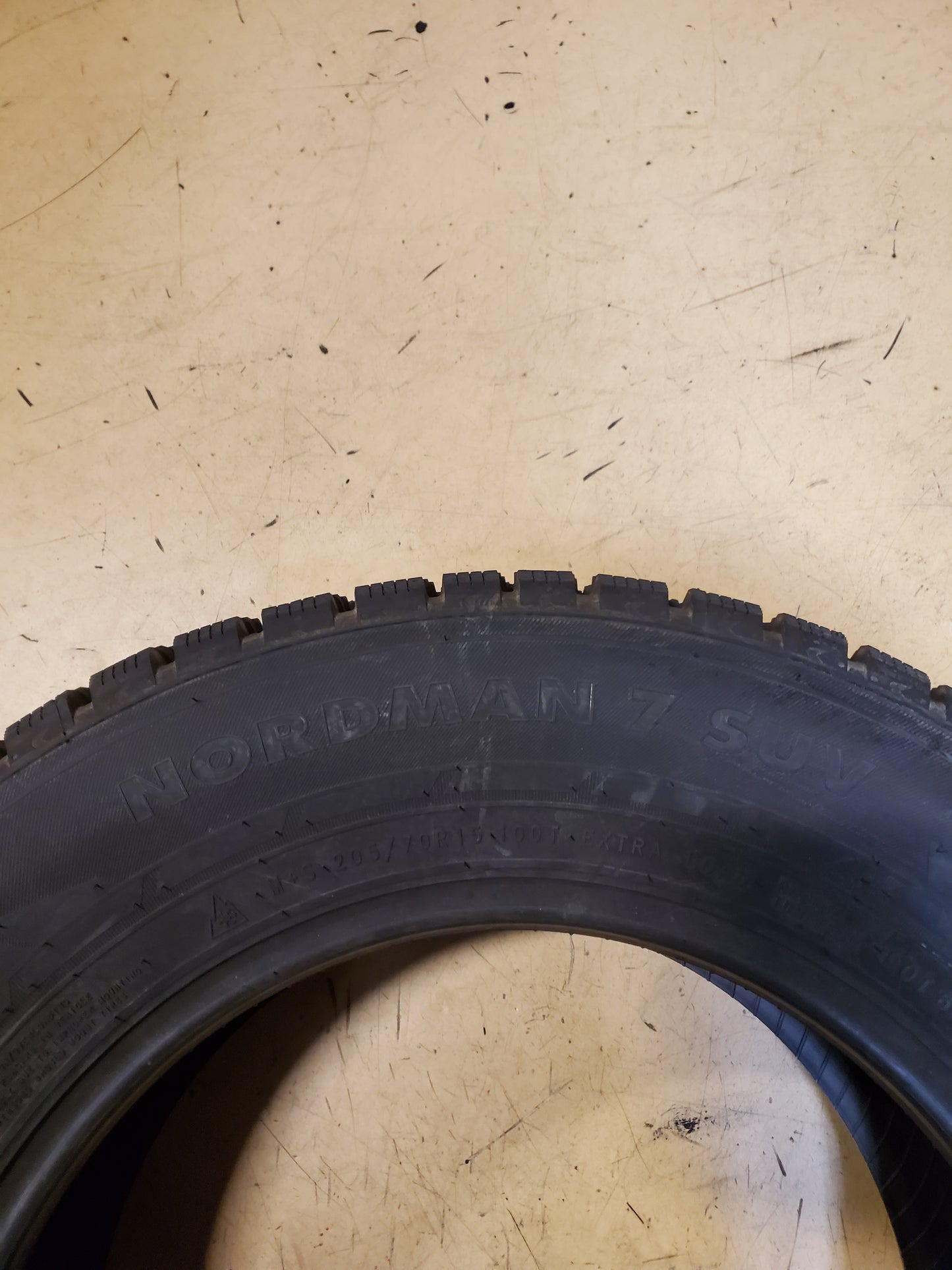 NOKIAN NORDMAN 7 SUV BSW P 205 70 15 100T XL WINTER TIRE T430280