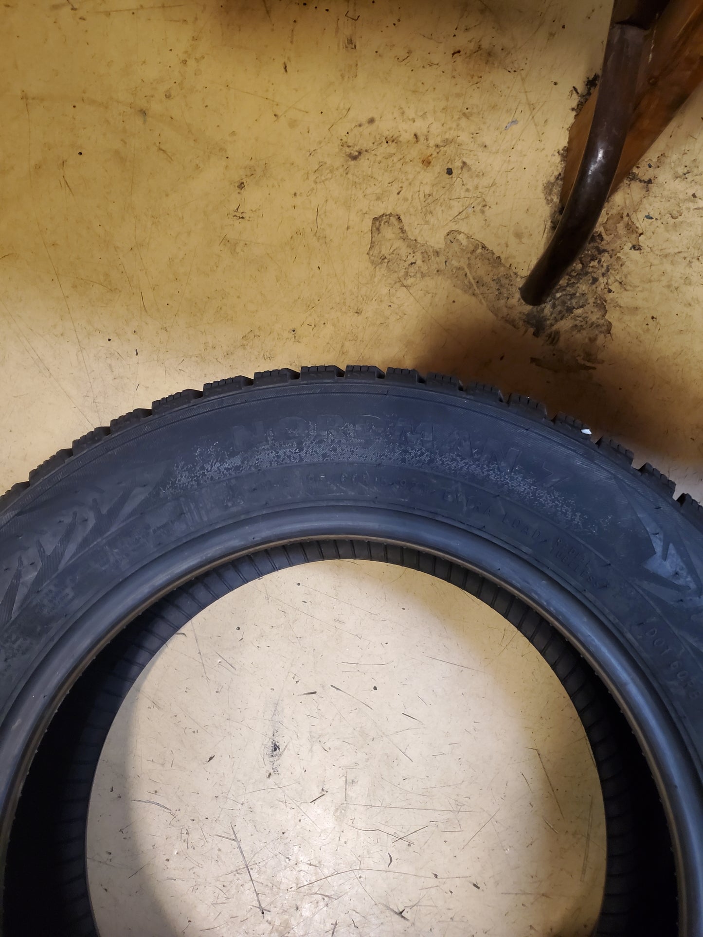 NOS NOKIAN NORDMAN 7 STUDDED BSW P 195 60 15 92T XL WINTER TIRE TS32292