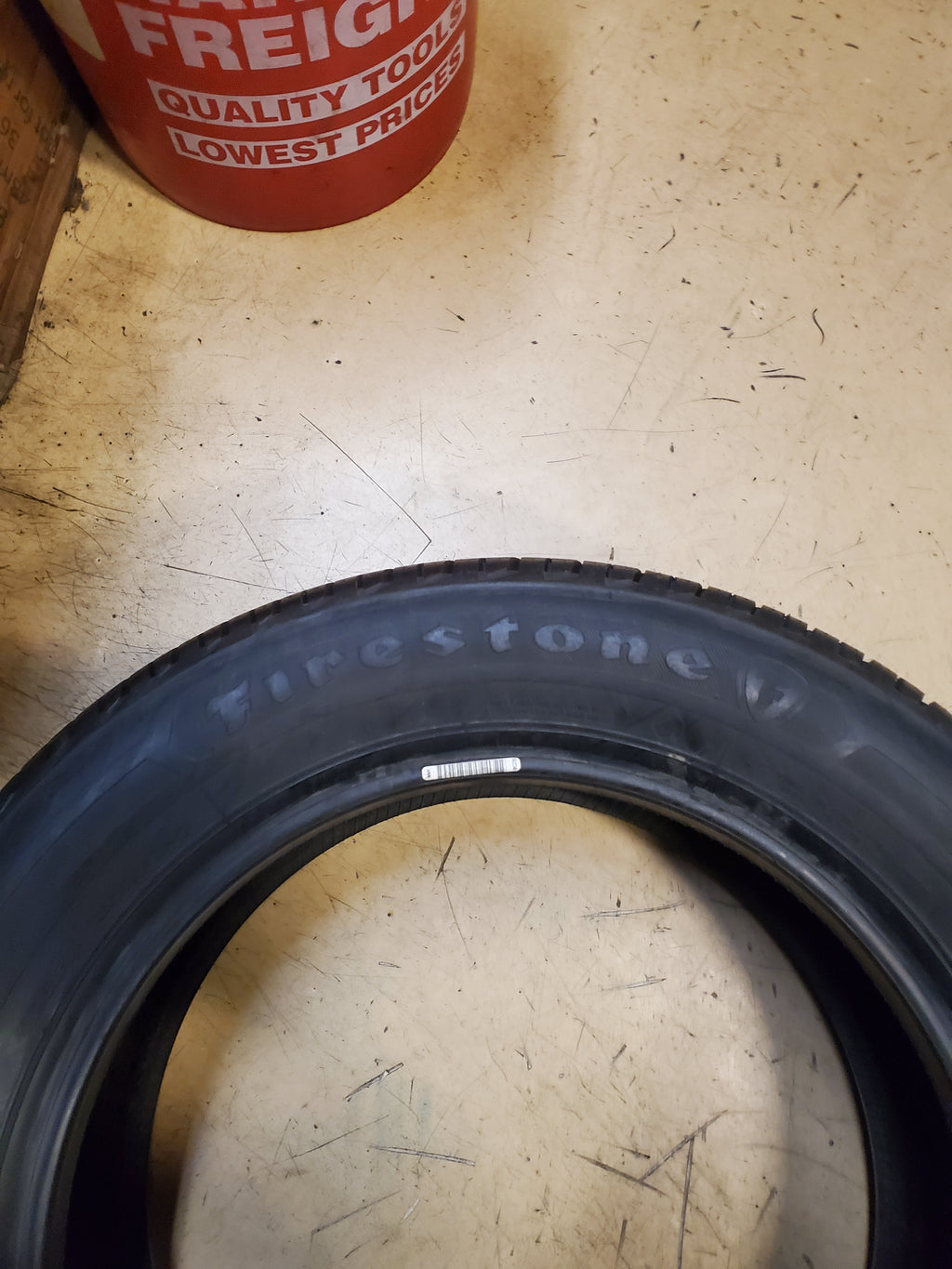 NOS FIRESTONE CHAMPION FUEL FIGHTER BSW P 185 60 15 84T ALL SEASON TIRE 014791