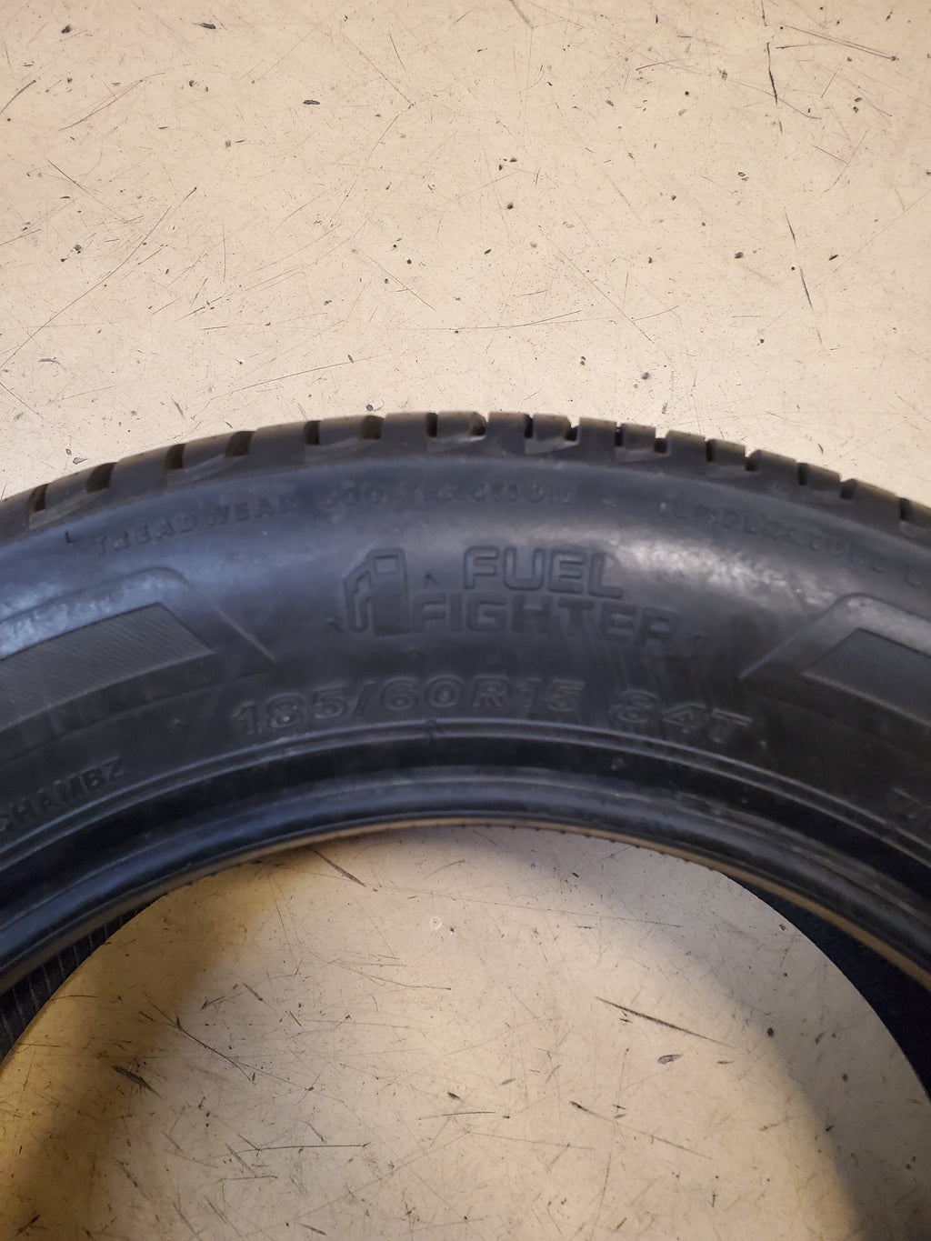 NOS FIRESTONE CHAMPION FUEL FIGHTER BSW P 185 60 15 84T ALL SEASON TIRE 014791