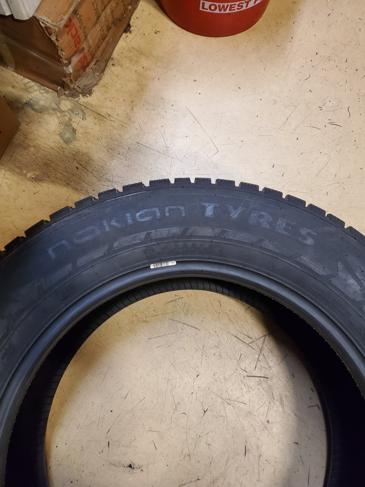 NOS NOKIAN NORDMAN 7 SUV BSW P 245 60 18 109T XL WINTER TIRE T430293