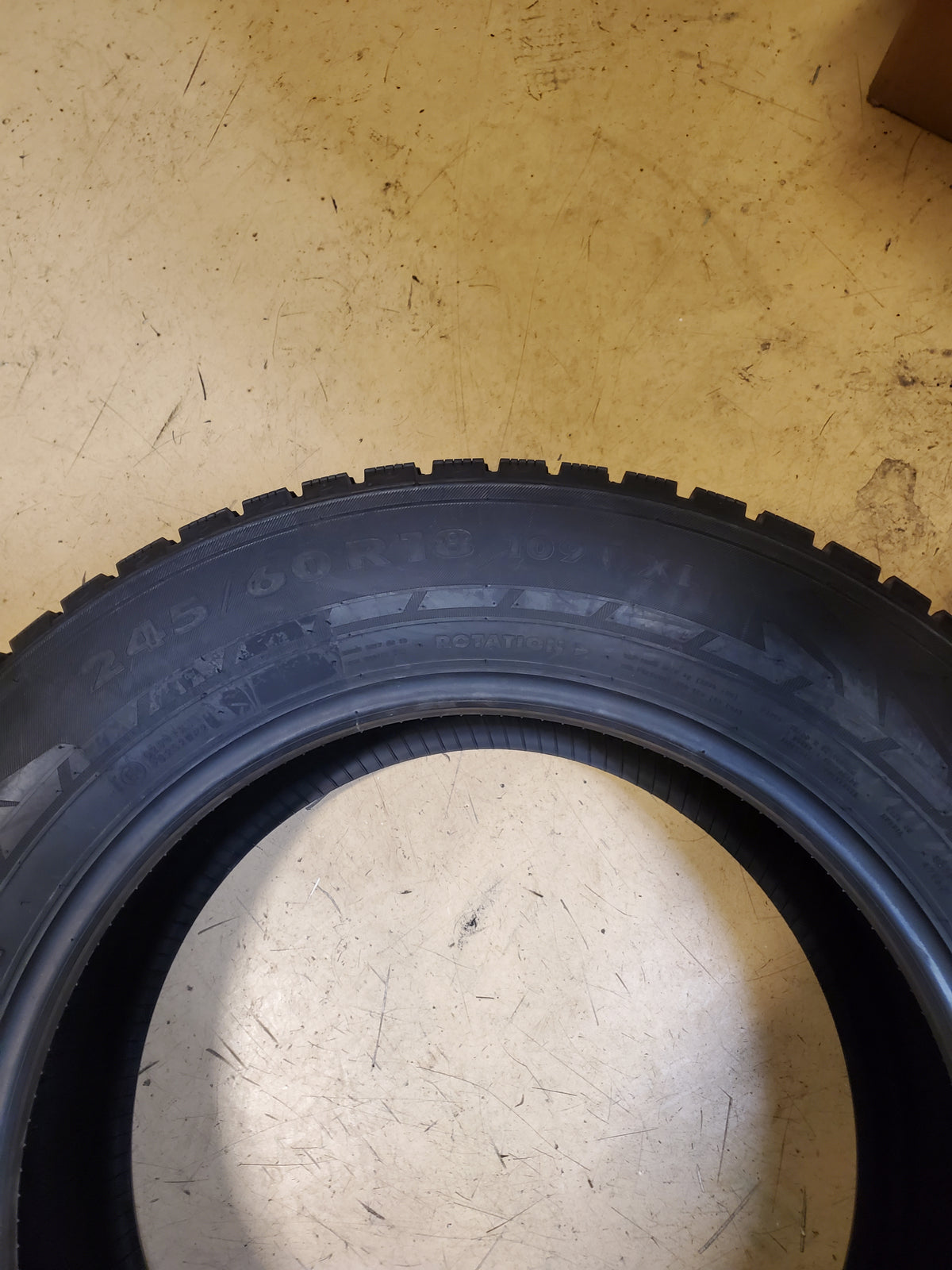 NOS NOKIAN NORDMAN 7 SUV BSW P 245 60 18 109T XL WINTER TIRE T430293
