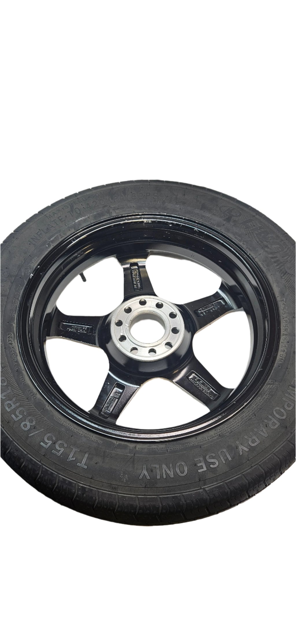 MODERN SPARE LINGLONG T010NB SPARE TIRE AND COMPLETE ACCESSORY KIT (POSSIBLY) FOR 2019-2025 BMW X4 (G02) OR 2020-2024 Ford Mach-E (Non GT) MODELS