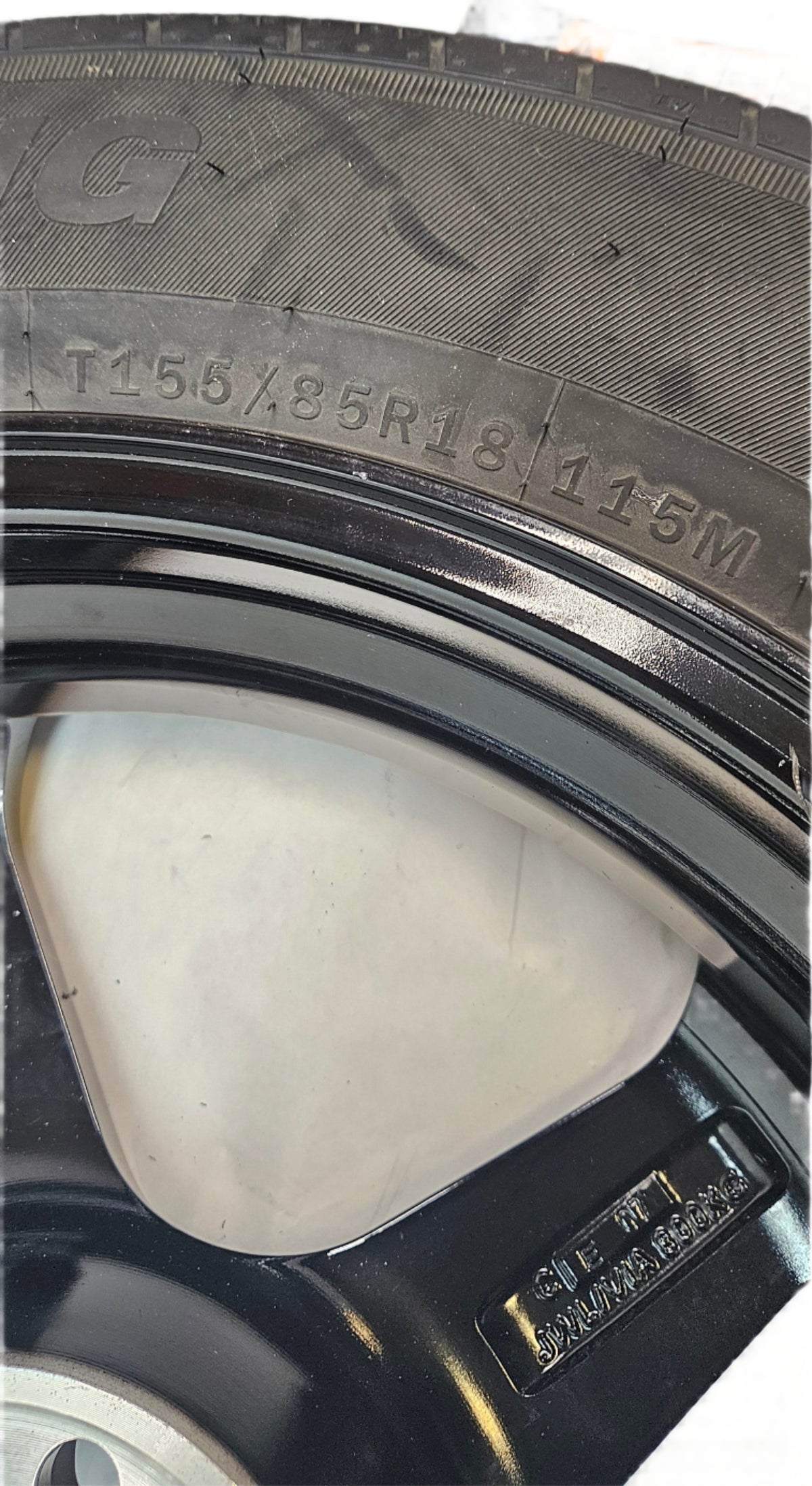 MODERN SPARE LINGLONG T010NB SPARE TIRE AND COMPLETE ACCESSORY KIT (POSSIBLY) FOR 2019-2025 BMW X4 (G02) OR 2020-2024 Ford Mach-E (Non GT) MODELS