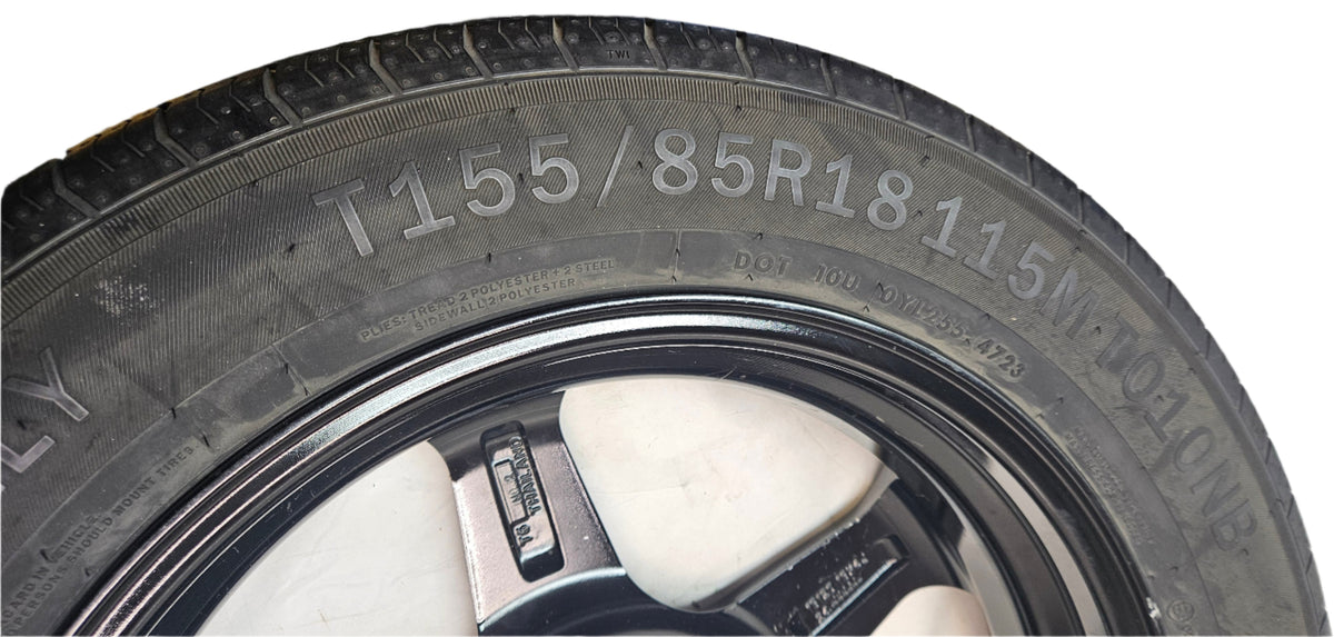 MODERN SPARE LINGLONG T010NB SPARE TIRE AND COMPLETE ACCESSORY KIT (POSSIBLY) FOR 2019-2025 BMW X4 (G02) OR 2020-2024 Ford Mach-E (Non GT) MODELS