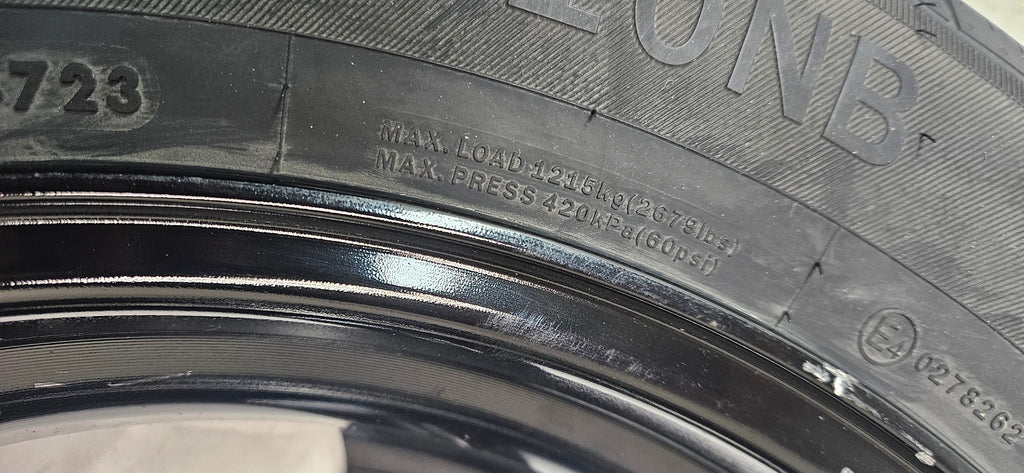 MODERN SPARE LINGLONG T010NB SPARE TIRE AND COMPLETE ACCESSORY KIT (POSSIBLY) FOR 2019-2025 BMW X4 (G02) OR 2020-2024 Ford Mach-E (Non GT) MODELS