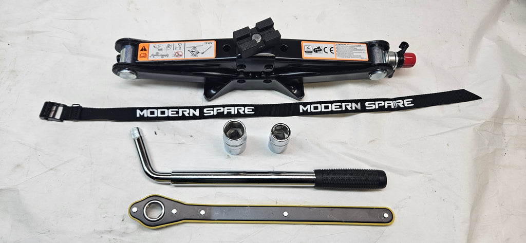 MODERN SPARE LINGLONG T010NB SPARE TIRE AND COMPLETE ACCESSORY KIT (POSSIBLY) FOR 2019-2025 BMW X4 (G02) OR 2020-2024 Ford Mach-E (Non GT) MODELS