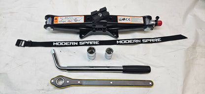 MODERN SPARE LINGLONG T010NB SPARE TIRE AND COMPLETE ACCESSORY KIT (POSSIBLY) FOR 2019-2025 BMW X4 (G02) OR 2020-2024 Ford Mach-E (Non GT) MODELS