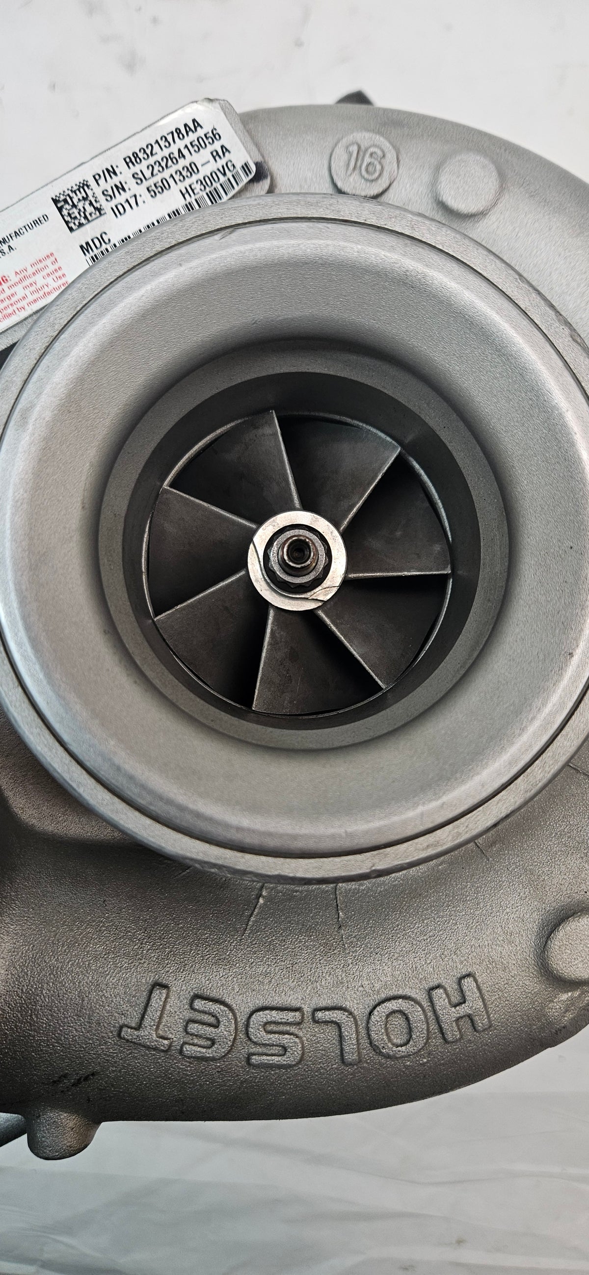 HOLSET HE300VG TURBOCHARGER CUMMINS 6.7L R8321378AA