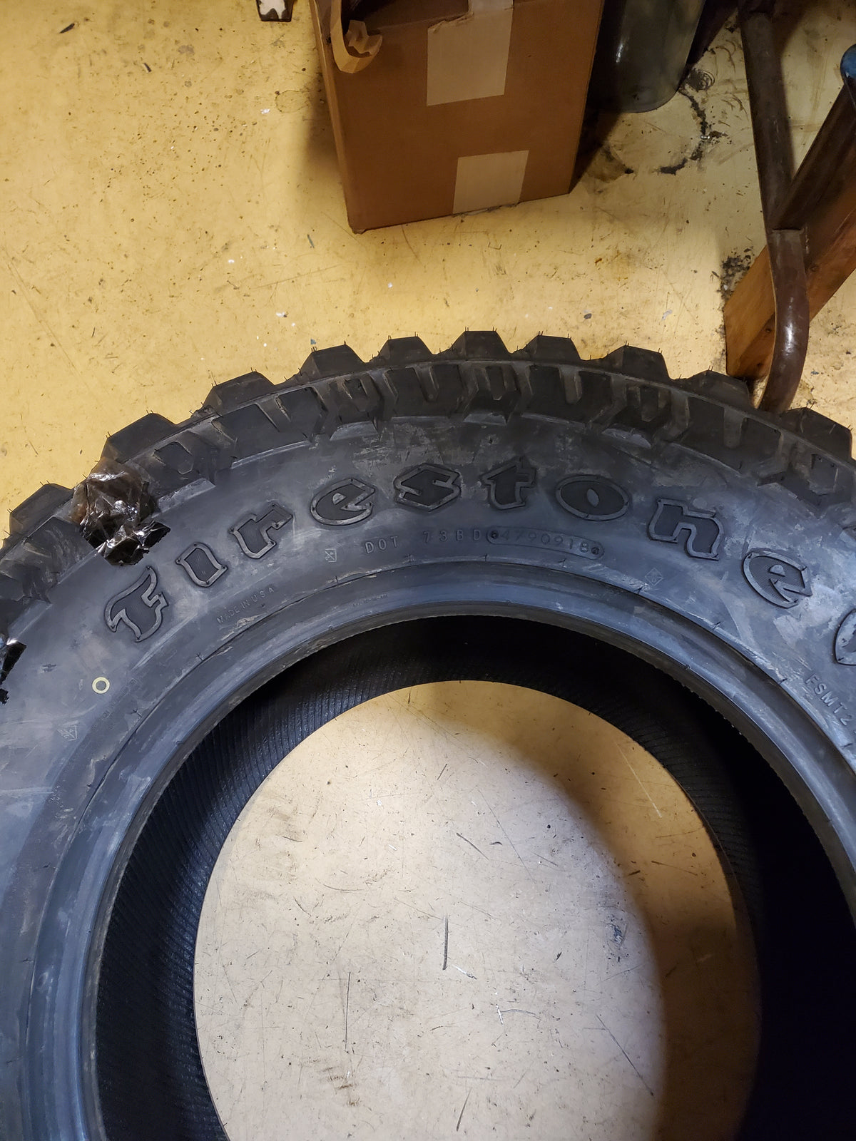 NOS FIRESTONE DESTINATION MT 2 BSW BSW LT 33 12.50 17 120Q 10PLY MUD TIRE 003815