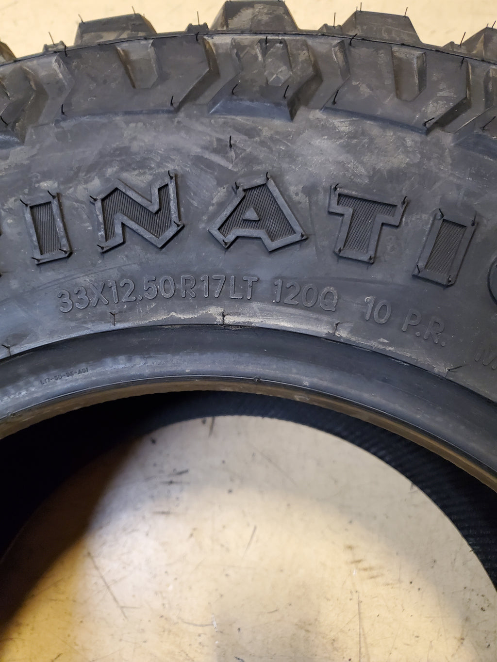 NOS FIRESTONE DESTINATION MT 2 BSW BSW LT 33 12.50 17 120Q 10PLY MUD TIRE 003815