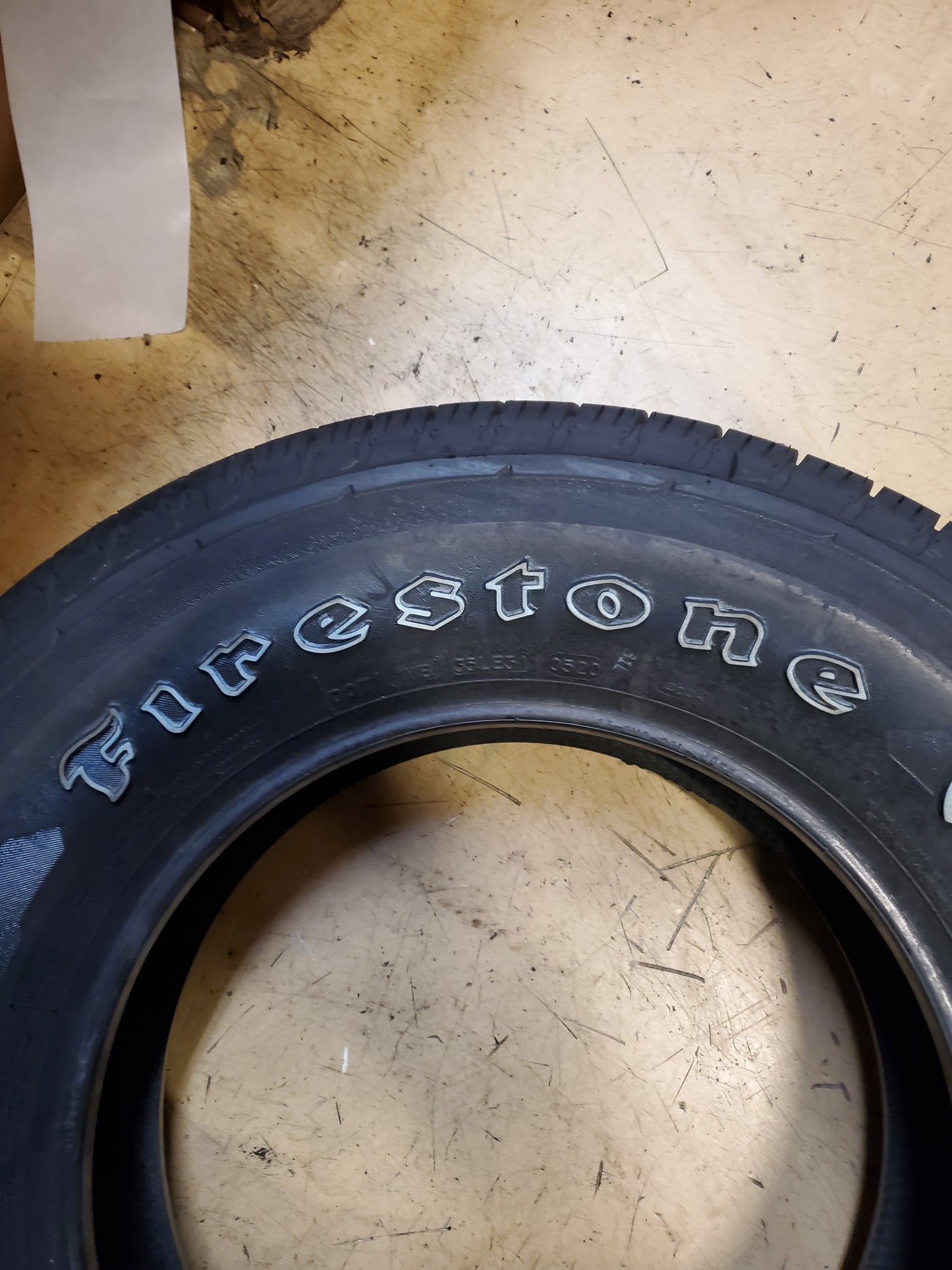 FIRESTONE DESTINATION LE3 A/S OWL P 225 70 15 100T ALL SEASON TIRE 005345