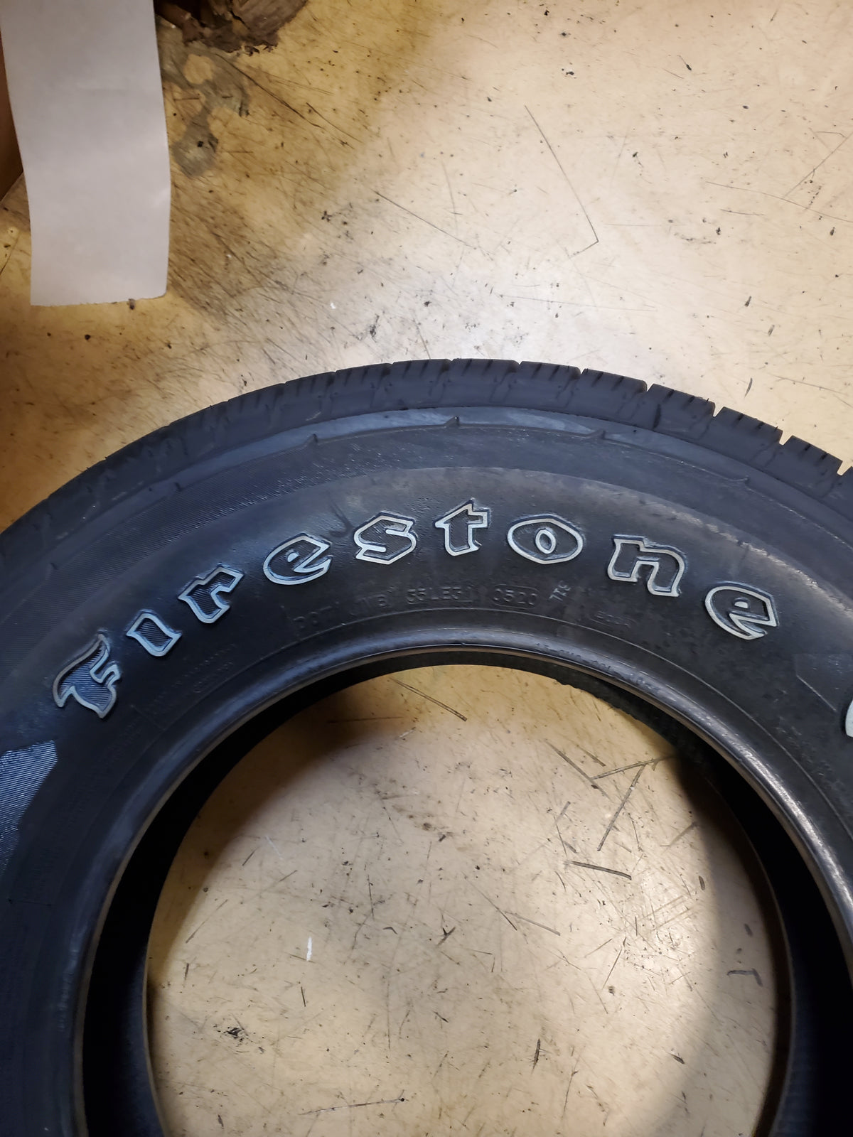 FIRESTONE DESTINATION LE3 A/S OWL P 225 70 15 100T ALL SEASON TIRE 005345