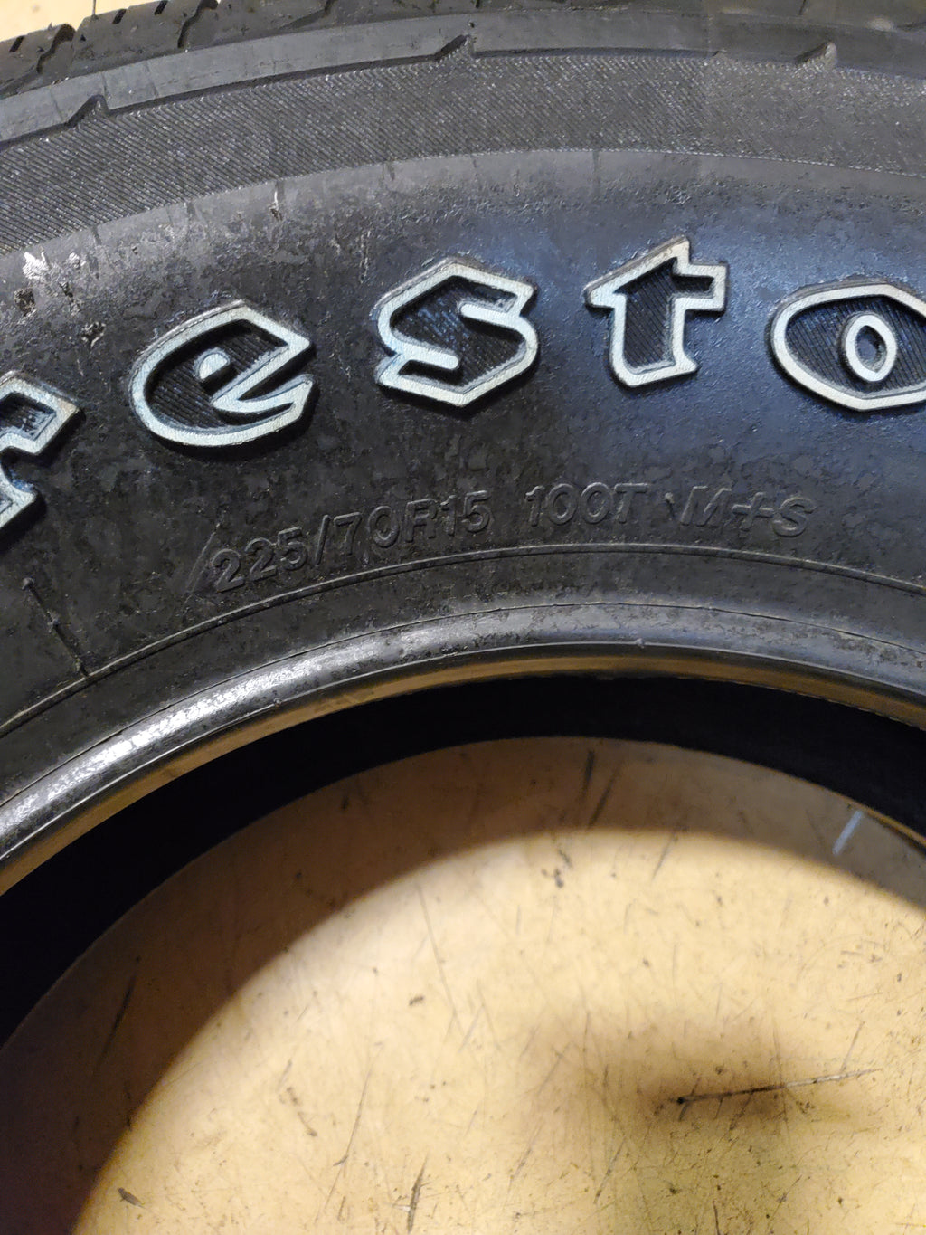 FIRESTONE DESTINATION LE3 A/S OWL P 225 70 15 100T ALL SEASON TIRE 005345