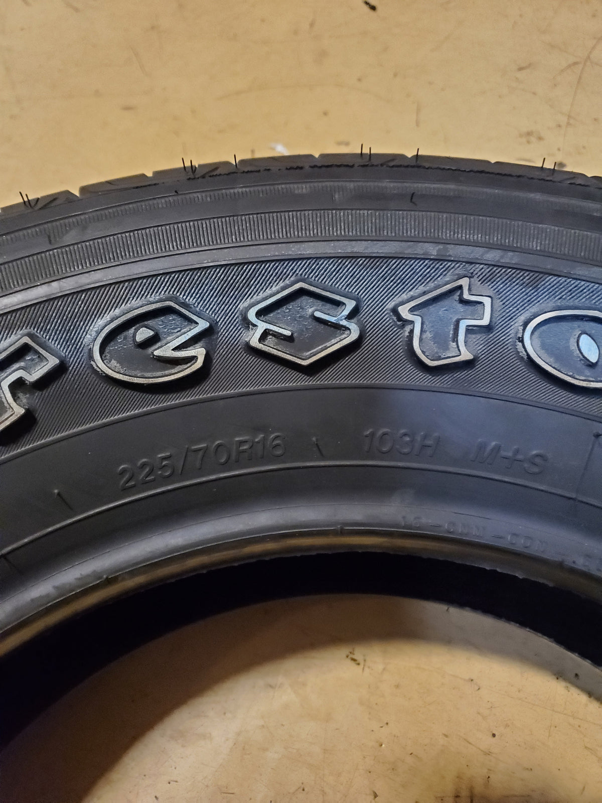 FIRESTONE DESTINATION LE2 OWL P 225 70 16 103H ALL SEASON TIRE 97742