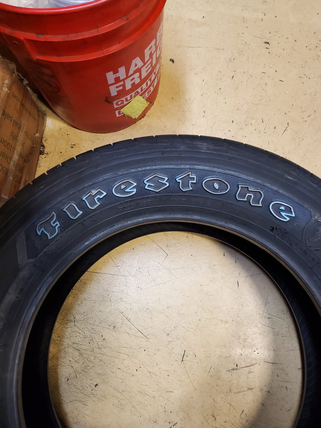 NOS FIRESTONE DESTINATION LE2 OWL P 235 65 18 104T ALL SEASON TIRE 97980