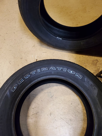 NOS FIRESTONE DESTINATION LE2 OWL P 235 65 18 104T ALL SEASON TIRE 97980