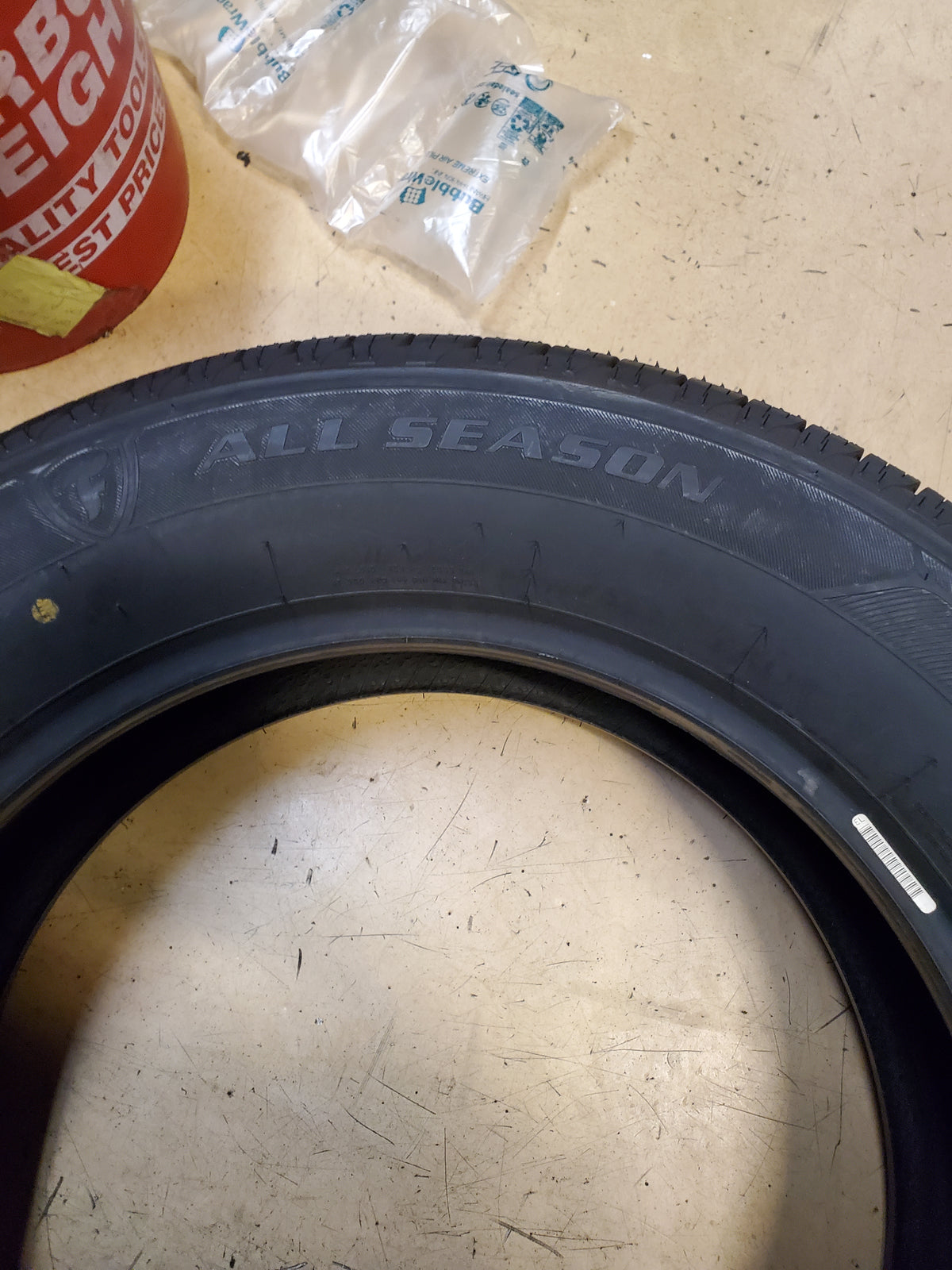 NOS FIRESTONE ALL SEASON BSW P 245 60 18 105T ALL SEASON TIRE 003066