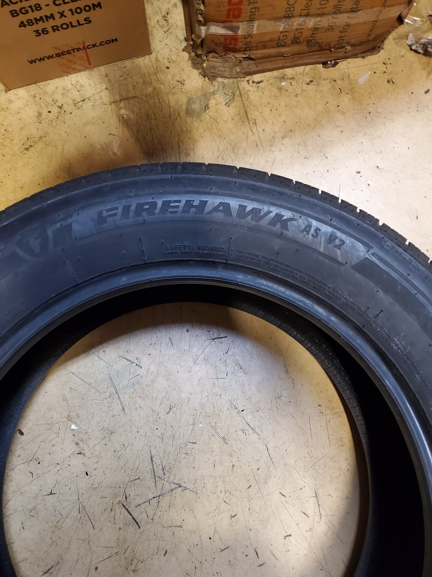 FIRESTONE FIREHAWK AS V2 BSW P 235 60 18 103V UHP ALL SEASON TIRE 013407