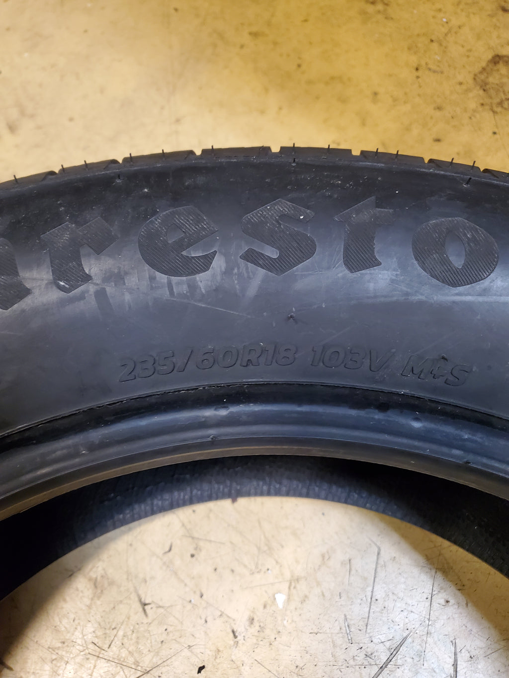 FIRESTONE FIREHAWK AS V2 BSW P 235 60 18 103V UHP ALL SEASON TIRE 013407