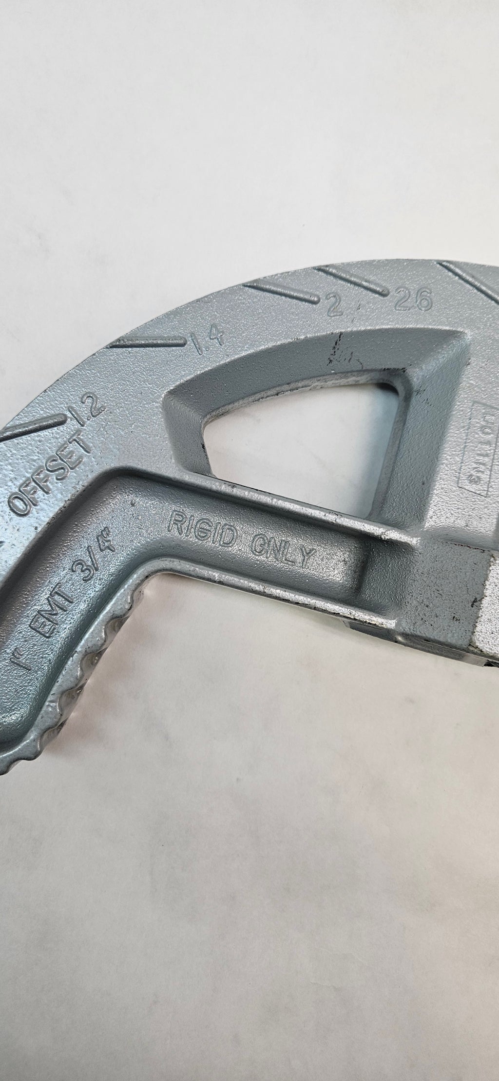 GREENLEE 842 ALUMINUM HAND BENDER HEAD 1" EMT, 3/4" RIGID (DOES NOT COME WITH HANDLE)